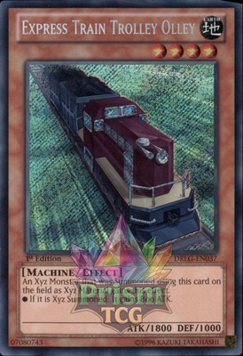 1st ed Express Train Trolley Olley secret rare DRLG-EN037 Yugioh