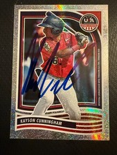 KAYSON CUNNINGHAM signed auto autographed 2024 Panini USA Stars & Stripes IP GTP