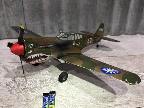 BNF RC AIRPLANE UMX P-40 WARHAWK VERY GOOD CONDITION! Just Add Transmitter! - Picture 12 of 15