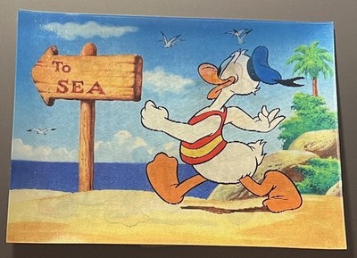 Toppan Top Stereo PS-220  Donald Duck  3 D Wackelbild Lentikular Postcard