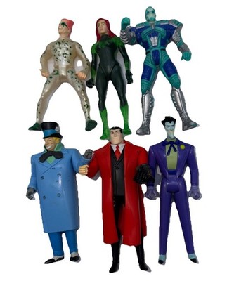 Batman Villain Characters Lot Of 6 {40}