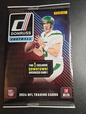 2024 JAYDEN DANIELS JUMBO DOWNTOWN - 2024 DONRUSS -   Rookie / RC Still Sealed!