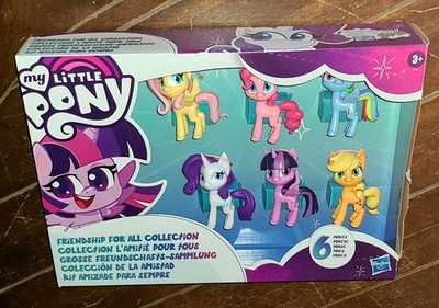 My Little Pony: RARITY/APPLE JACK/PINKIE PIE/FLUTTERSHY/DASH/TWILIGHT 3'' Figures