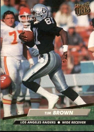 1992 Ultra #188 Tim Brown