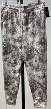 Under Armour Women's Size M Loose Fit Rival Terry Print Joggers NWT