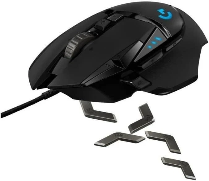 Logitech G502 HERO LIGHTSYNC RGB Performance Wired Gaming Mouse Hero 25K Sensor - Image 3 of 3
