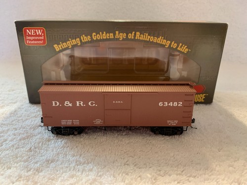 Coche de caja Roundhouse #84178 escala HO Denver y Río Grande 36' #63482 | Condition: Used