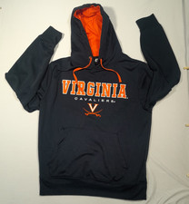 Virginia Cavaliers Hoodie Large By Colosseum NCAA March Madness Basketball UVA