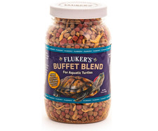 Fluker's Buffet Blend Aquatic Formula, Turtle Food with Freeze, Dried Shrimp, Me