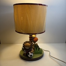 Lion  Monkey Kids Baby Nursery Table Lamp with Shade by Lambs  Ivy - 8624