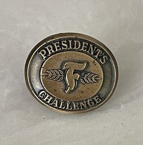 Firestone Tire & Rubber Co. Presidents Challenge Pin