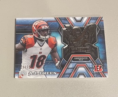 2015 Topps Wide Receivers Club Bronze #WRFCAG A.J. Green Serially #ed 29/75