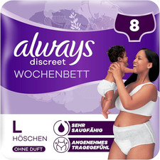 Always Discreet Wochenbett Höschen L