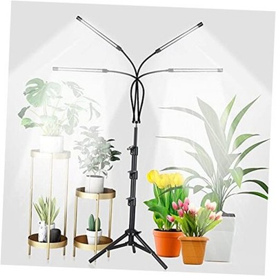 Grow Light with Stand, 5500K Full Spectrum Gooseneck Floor Plant 100Watts