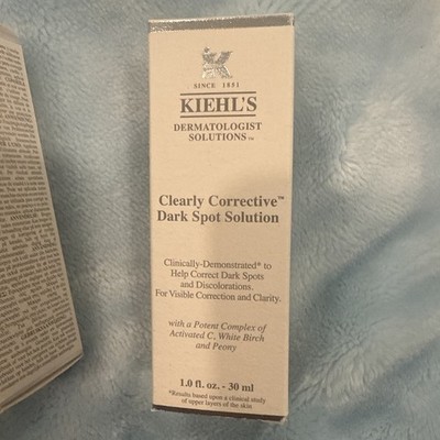 Kiehl's Clearly Corrective Dark Spot Solution 1oz/30ml Brand New in Box