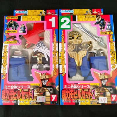 1995 Ohranger Robot Super Power Mobile Set  2 Mini Combined Japan Power Rangers