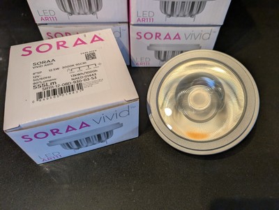 Soraa Vivid AR111 Lampe 12V 12,5W 3000K 12V 8° Spot Beam CRI:95