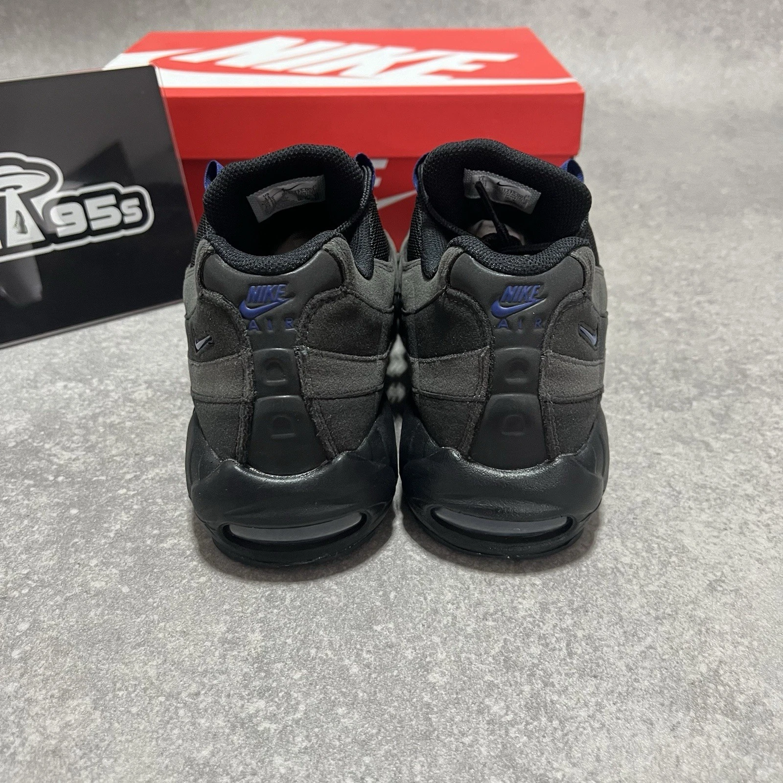 Taglia UK 10 Nike Air Max 95 Blue Jewel FQ1235 001