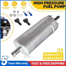 Universal Inline High Pressure Fuel Injection Pump w/ Terminals & Dust Covers 1x