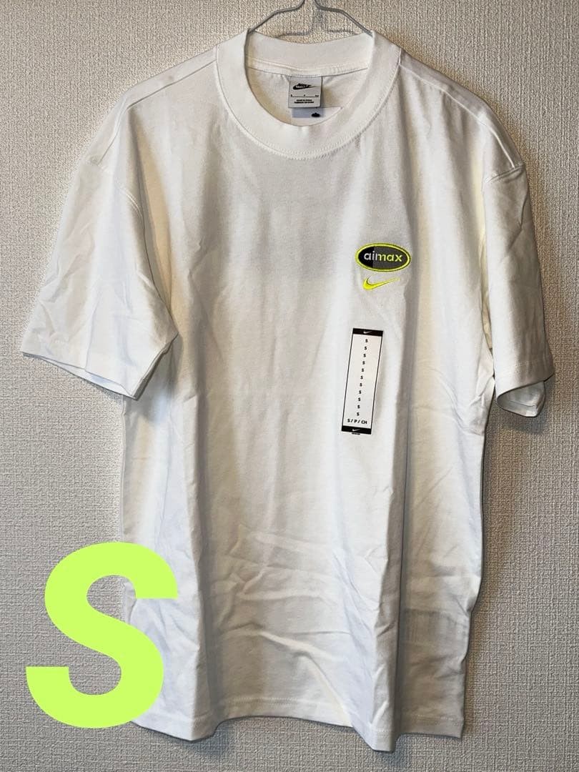 Nike Air Max 95 SS Tee White IO3151-100 Men's Size S NSW Air Max