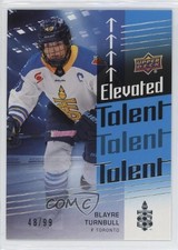 2024-25 Upper Deck PWHL Elevated Talent Blue 48/99 Blayre Turnbull #ET-17 0ih4