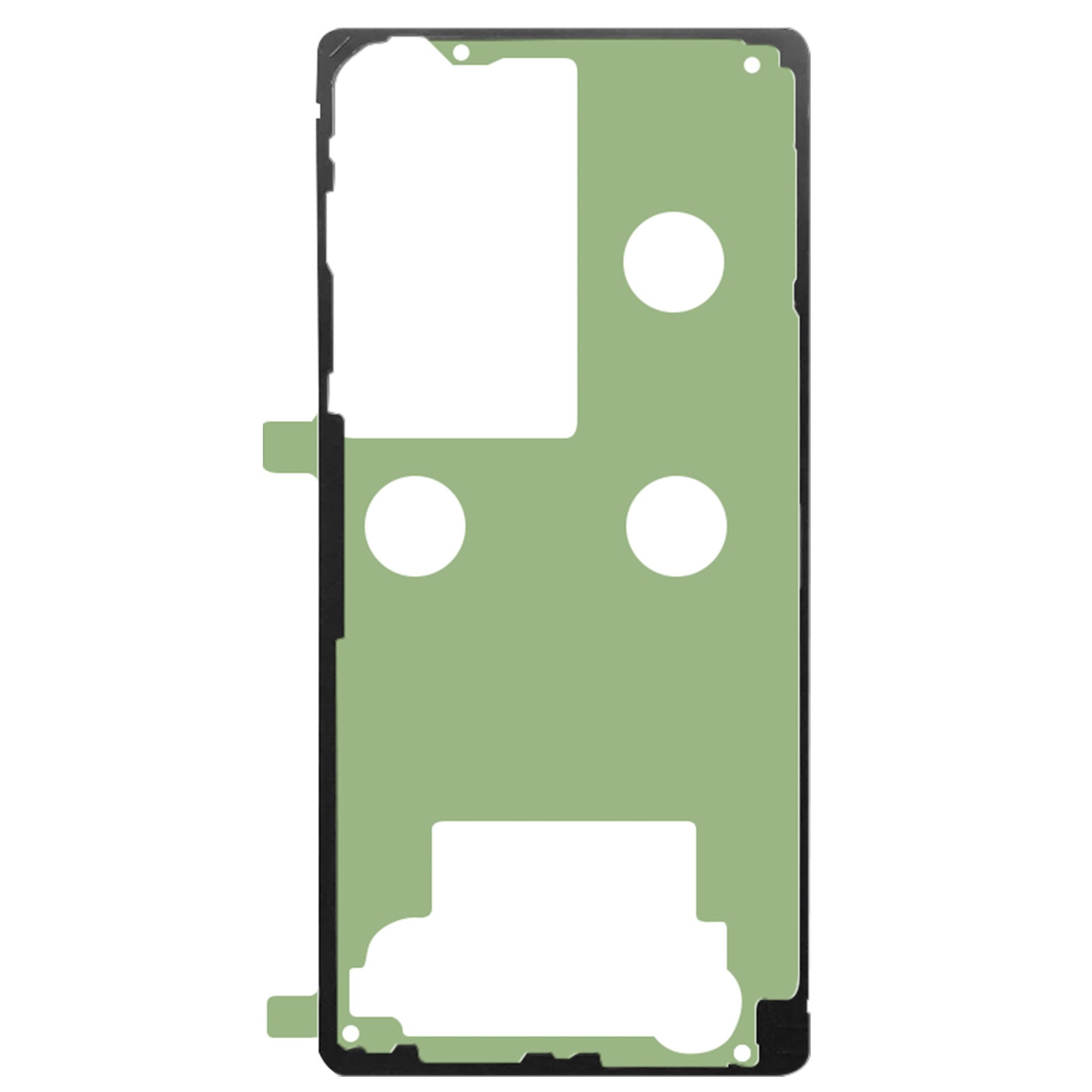 Sticker vitre arrière Galaxy S25 Ultra avec colle acrylique étanche pour coque de rechange