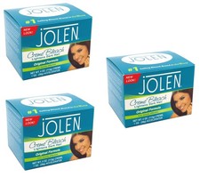 BL Jolen Creme Bleach Regular Lightens Excess Dark Hair 4oz X 3 Packs