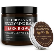 Leather Color Restorer, Leather Recoloring Balm, Scratch Remover, Leather Dye...