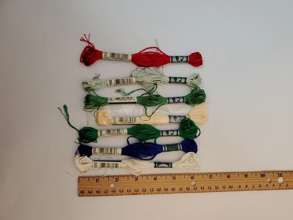 DMC Iris Rayon Needlework Embroidery Floss Thread Lot 14 Skein Multi Color - Image 3 of 4