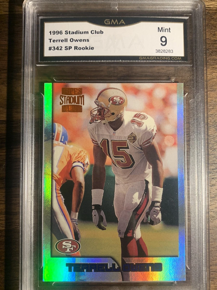 1996 Topps Stadium Club Terrell Owens #342 for sale | eBay