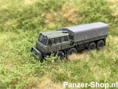 NVA Tatra 815 8x8 LKW Planierschild, DDR, Spur TT, 1:120, Minitanks, Unbemalt