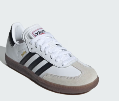 adidas gazelle silver green womens Big Kids adidas Originals Samba XLG Shoes White