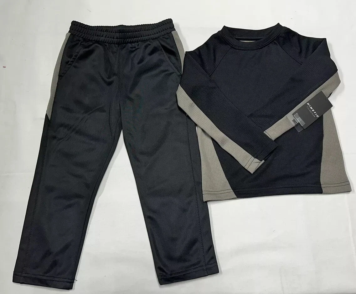 Kinetic Dillards Toddler Boy Tracksuit 2/3years Trousers Moisture Wicking Black
