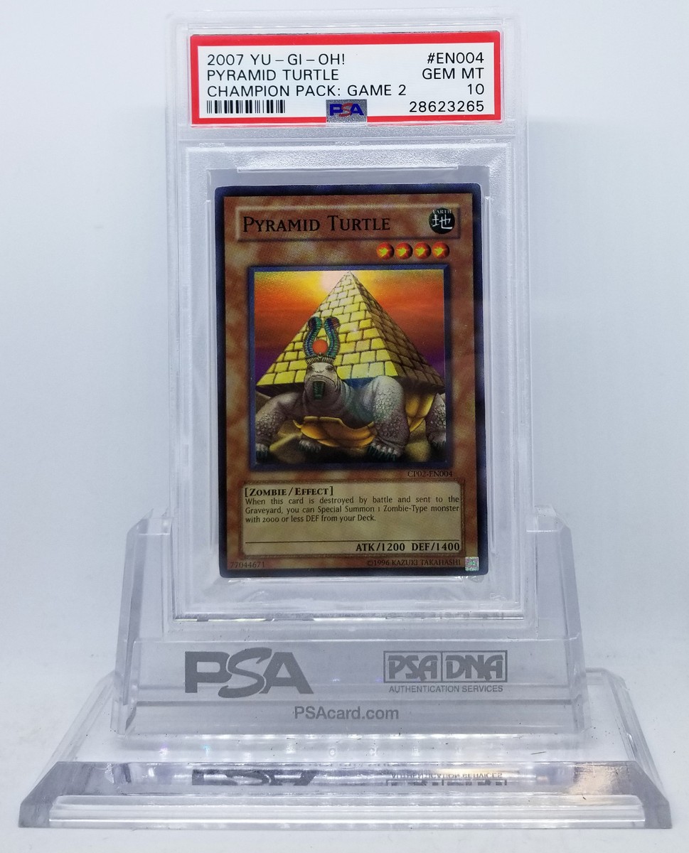 YUGIOH CP02-EN004 PYRAMID TURTLE SUPER RARE PSA 10 GEM MINT