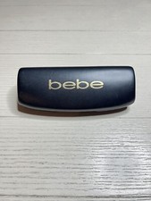 Bebe Eyeglass Hard Clam Shell Case Black