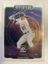 2021 Donruss Optic Trevor Story Mythical insert #M17