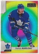 2017-18 O-Pee-Chee Platinum Color Wheel #132 Patrick Marleau Toronto Maple Leafs