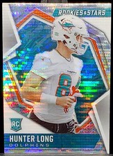 2021 Panini Rookies & Stars Hunter Long RC Pulsar Prizm Box Set #165 B511