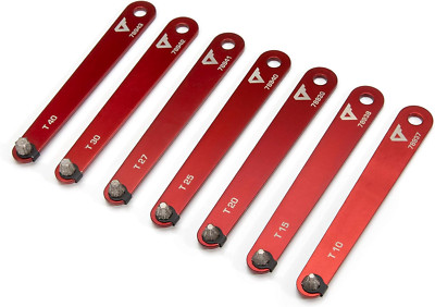78936 7-Piece Diamond Tipped Low Profile Torx Screwdriver Set
