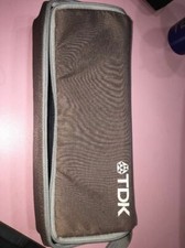 Light Grey/ Brownish TDK 15 Cassette Carry Case