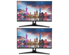 Asus TUF VG32AQA1A 32-inch 2560 x 1440 2K QHD 170 Hz LCD Monitor, 2-Pack Bundle