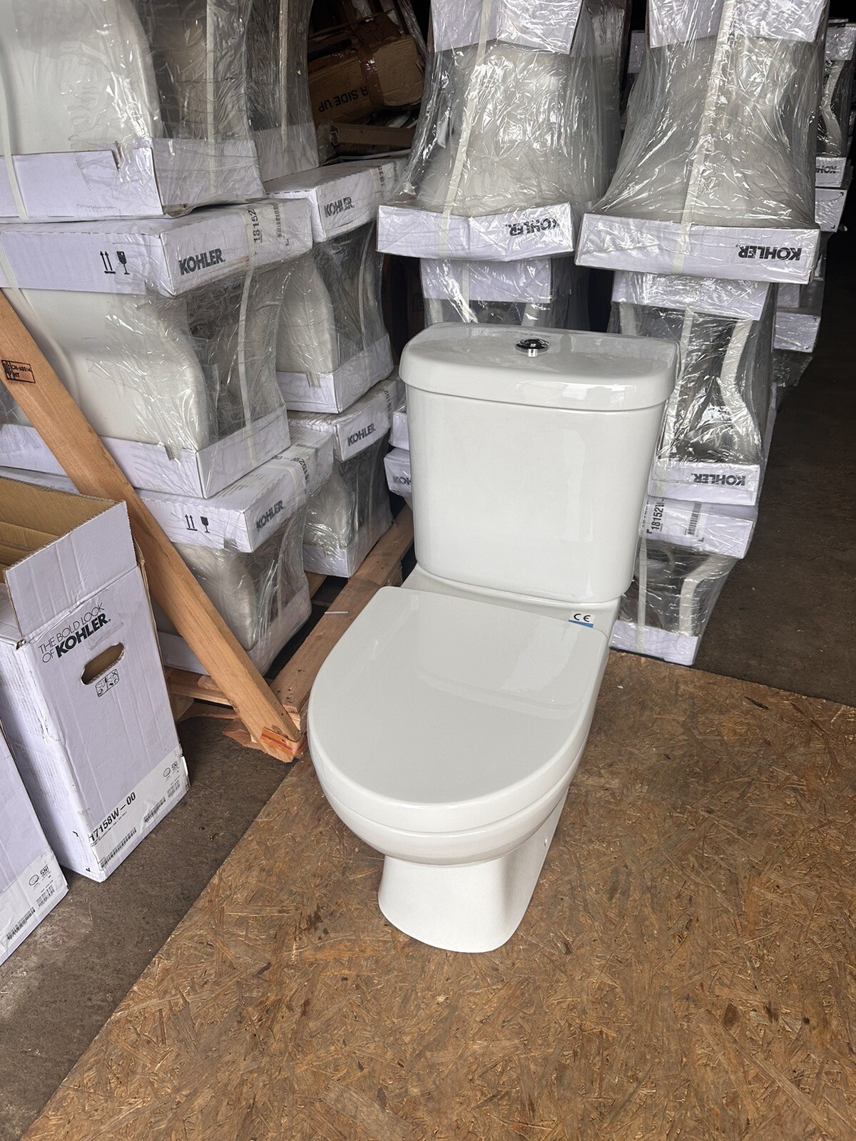 Kohler Panache / Candide Close Coupled Toilet Pan Cistern And Soft