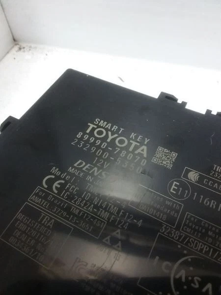 Módulo de controle de chave inteligente com bloqueio de roubo compatível com 16-17 LEXUS NX200T 89990-78070 - Imagem 4 de 4