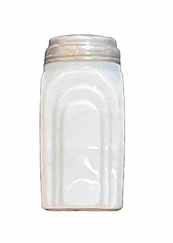Vintage Fire King Milk Glass  Salt & Pepper Shaker