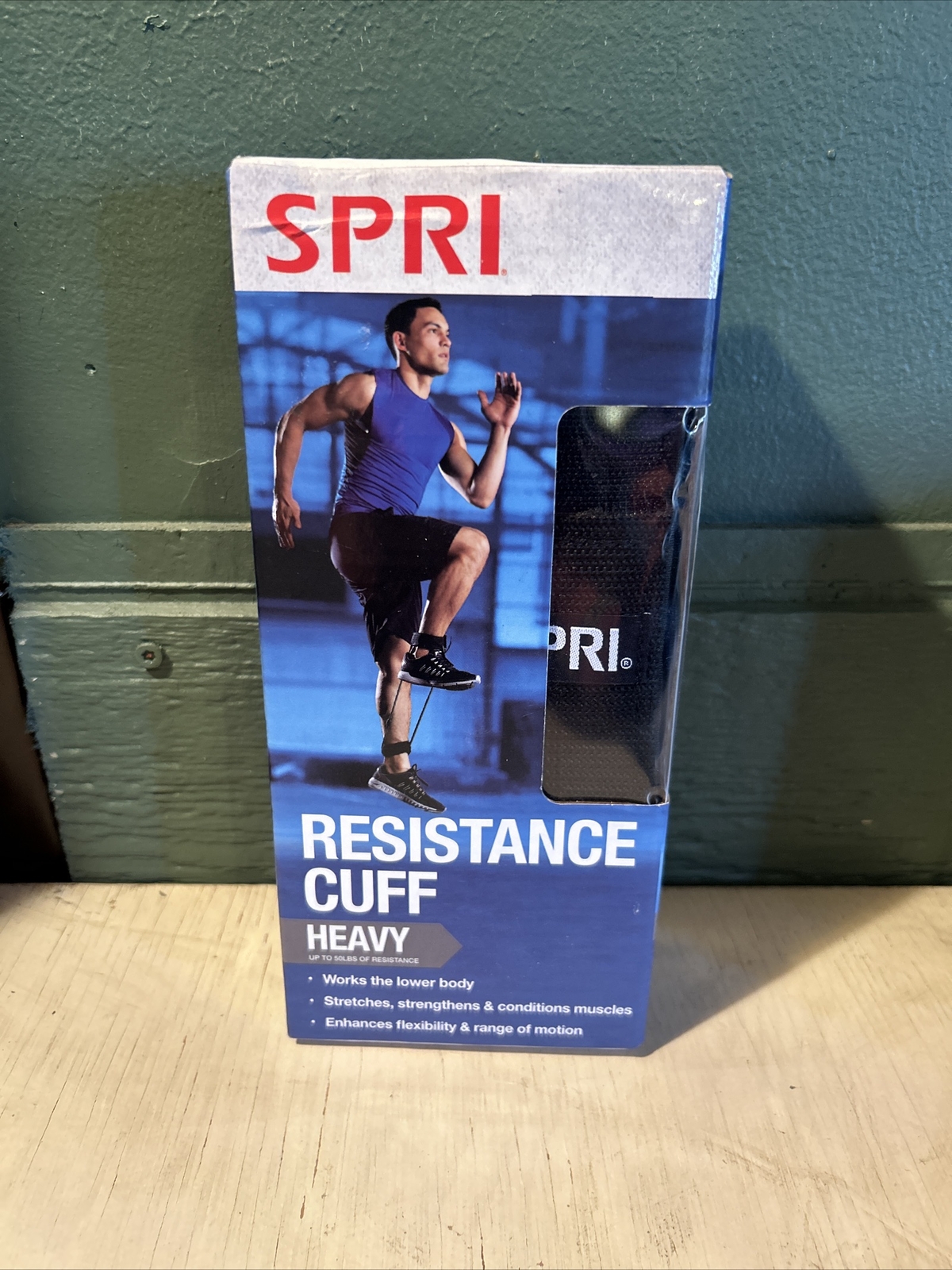 SPRI Resistance Cuff Leg/Ankle Band Heavy - Up To 50lbs Of Resistance - NEW