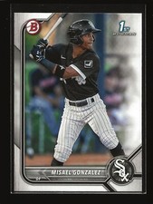 MISAEL GONZALEZ 2022 Bowman 1st Prospects Base Card Chicago White Sox (#BP-4)