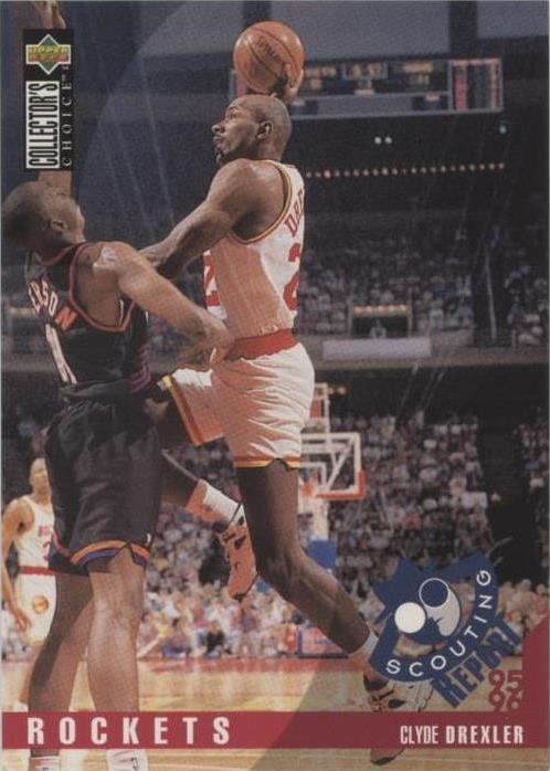 1995-96 Upper Deck Collector's Choice International French II - Clyde Drexler #120 - 1 of 2