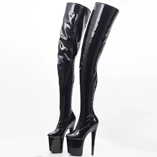 Sexy pvc best sale boots