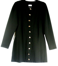 NEW, Reformation Micah Dress in Black SZ XL #RF256
