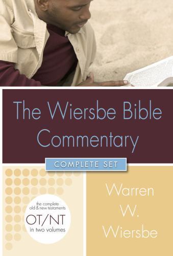 Wiersbe Bible Commentary 2 Vol Set by Warren W. Wiersbe (2007, Hardcover)